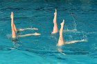 Artistic Swimming  Wheaton College Artistic Swimming vs the University of Incarnate World. - Photo By: KEITH NORDSTROM : Wheaton, Artistic Swimming